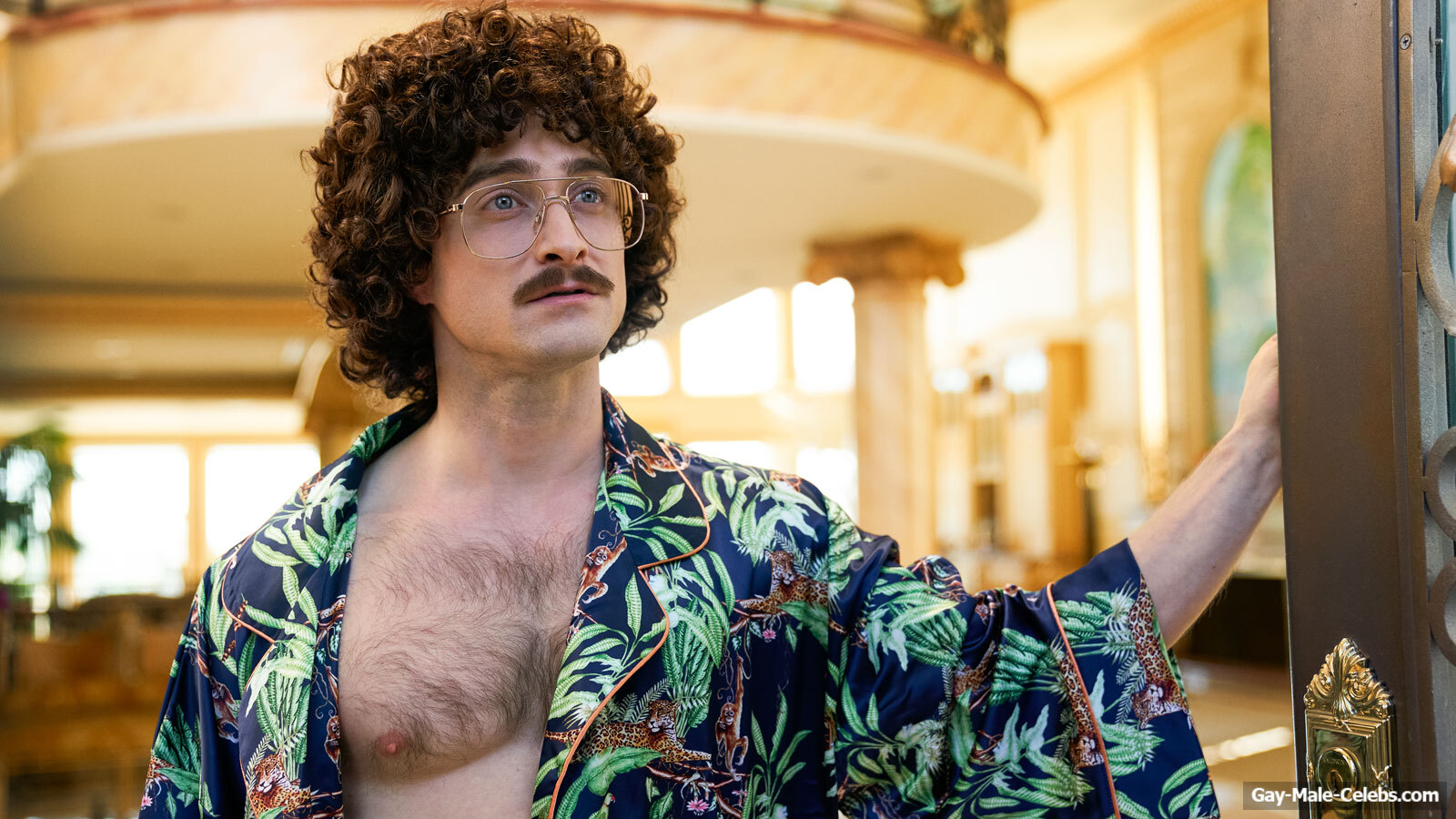 Daniel Radcliffe Shirtless Sexy In Weird The Al Yankovic Story