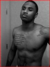 Trey Songz nude photo.