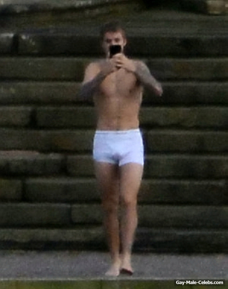 Justin Bieber Paparazzi Underwear Outdoors Photos Gay Male