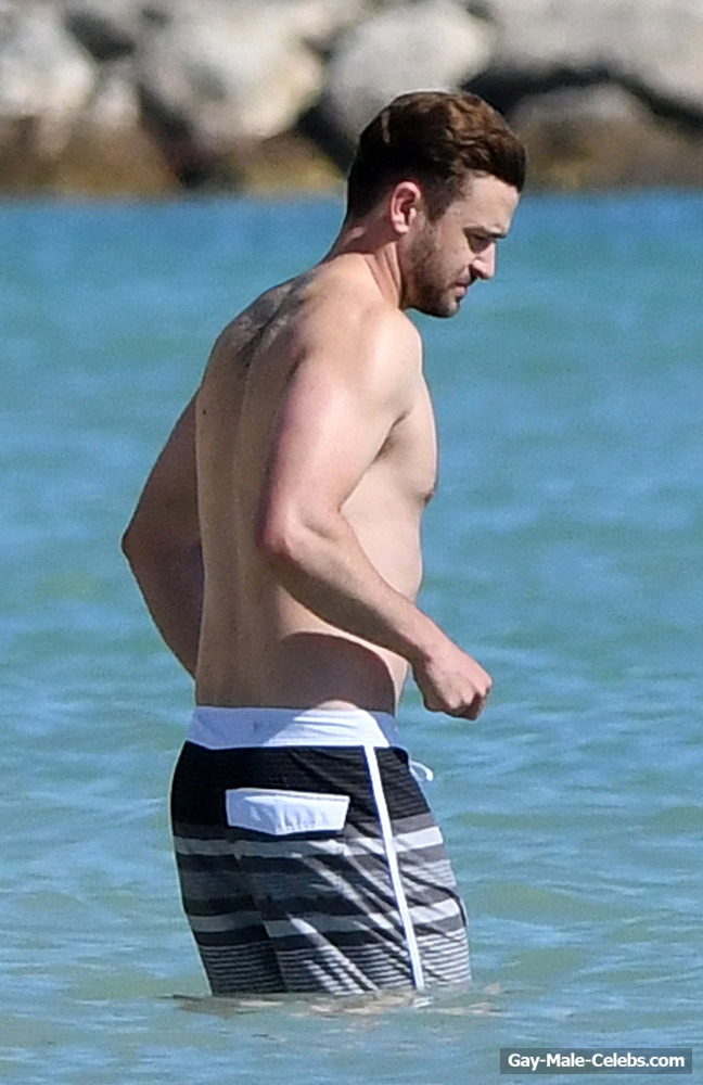 Justin Timberlake Paparazzi Shirtless Photos