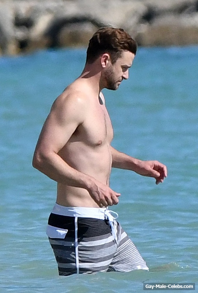 Justin Timberlake Paparazzi Shirtless Photos