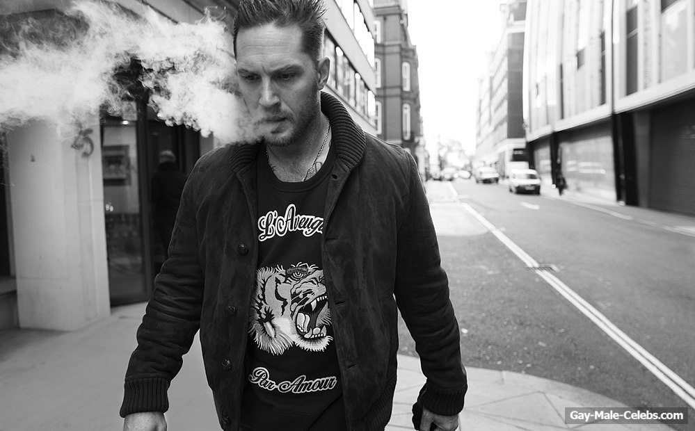 Tom Hardy Shirtless For Esquire Magazine