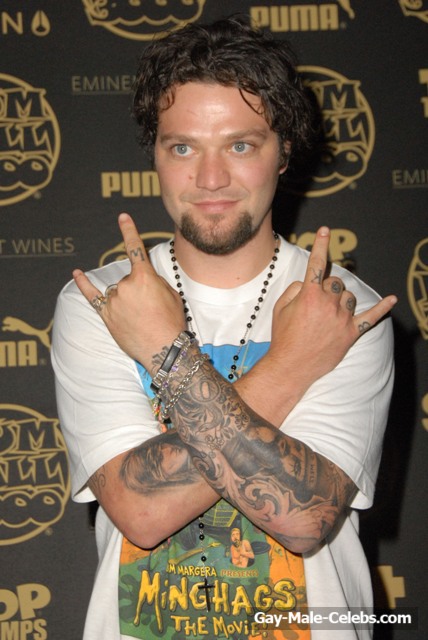 Bam Margera Nude and Shooting His Cock