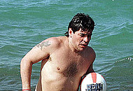 Diego Maradona Nude