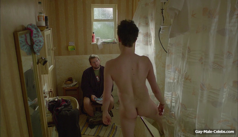 Actor Jack Whitehall nude in Fresh Meat