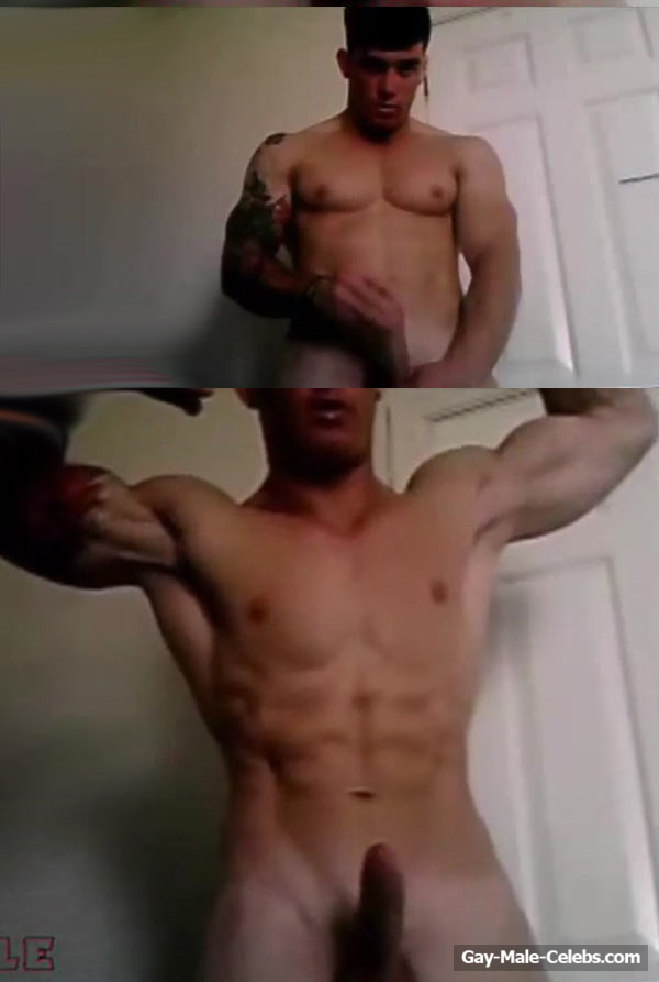 Fitness Model Lewis Harrison Leaked Wank Video