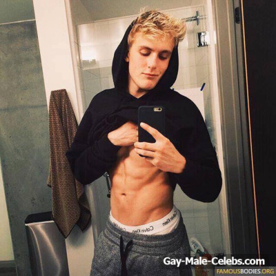 American Actor and Internet Personality Jake Paul Nude and Sexy Selfie