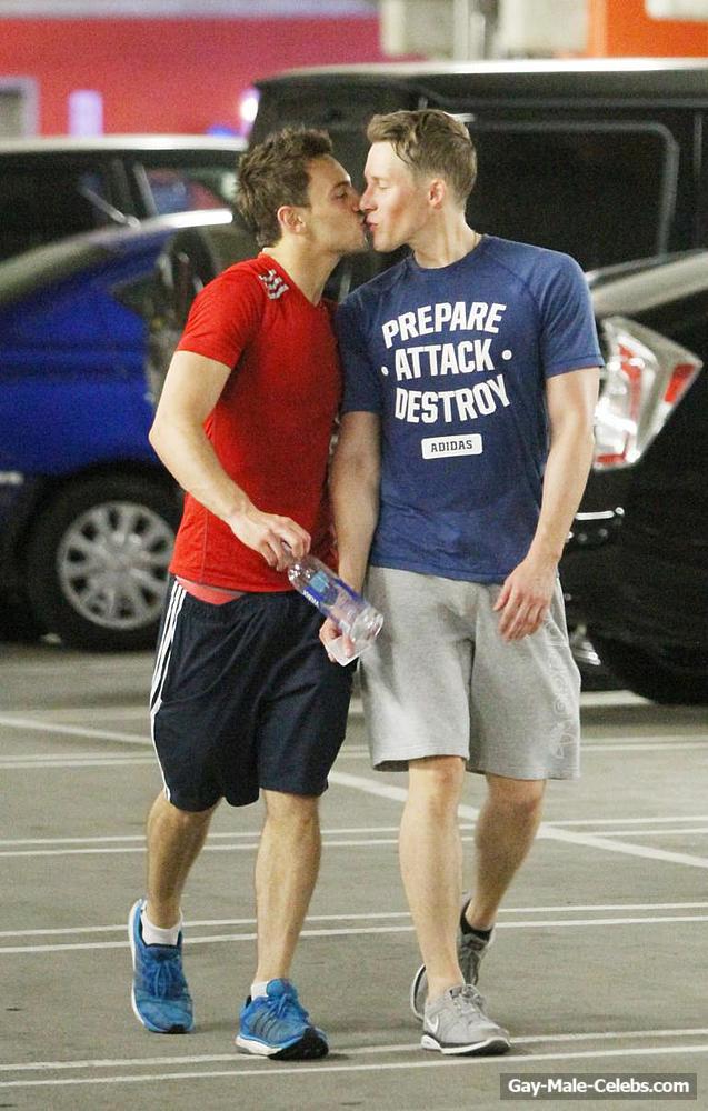 Tom Daley and Dustin Lance Black Cute Gay Couple Of The World