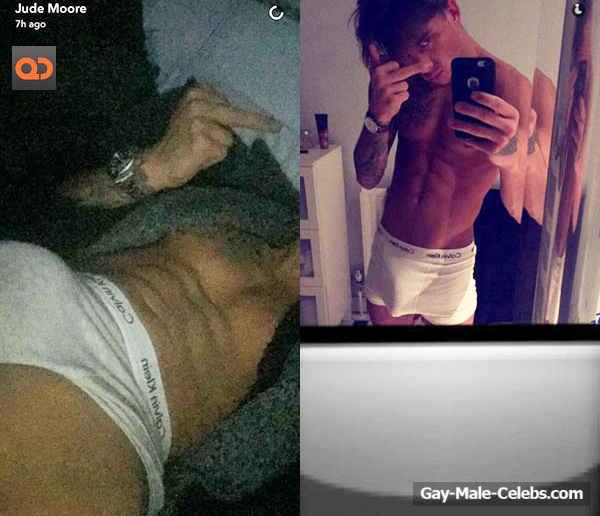 Male Model and Singer Jude Moore Leaked Nude Selfie Photos