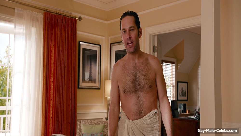 Paul Rudd Nude in This Is 40.
