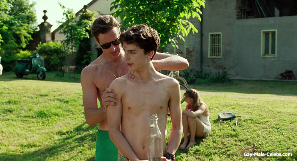 Armie Hammer &amp; Timothee Chalamet in Call Me By Your Name