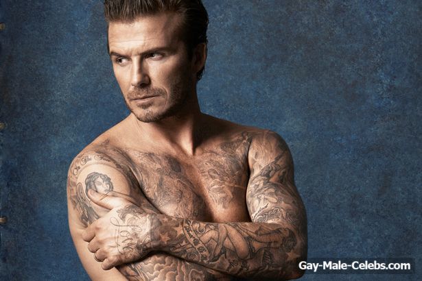 Sport Star David Beckham Shirtless and Underwear Shots