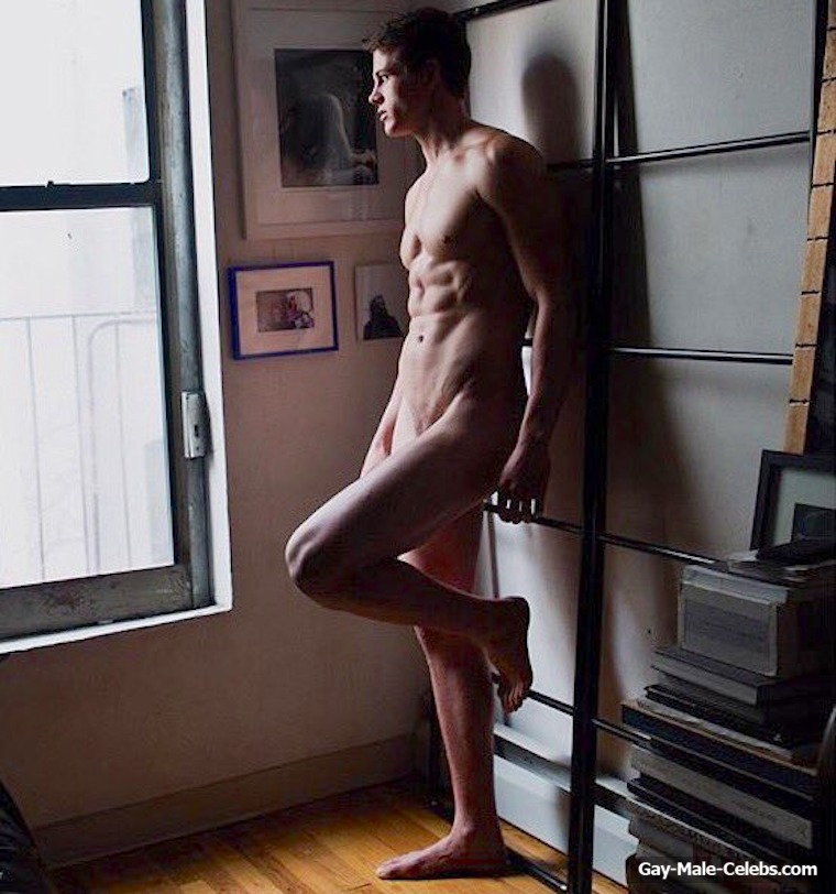 Alex Valley Posing Completely Naked