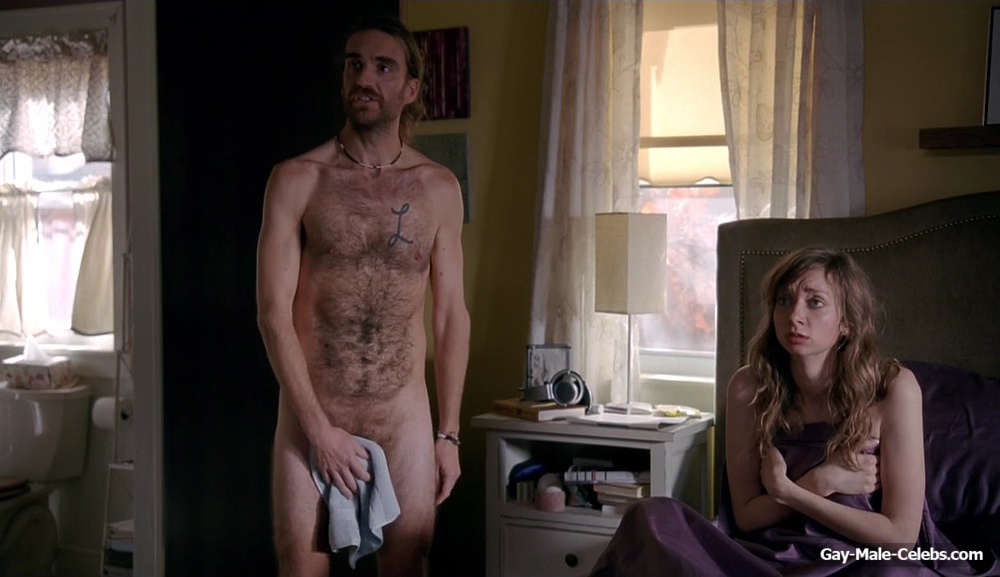 George Basil Frontal Nude Scene in Crashing