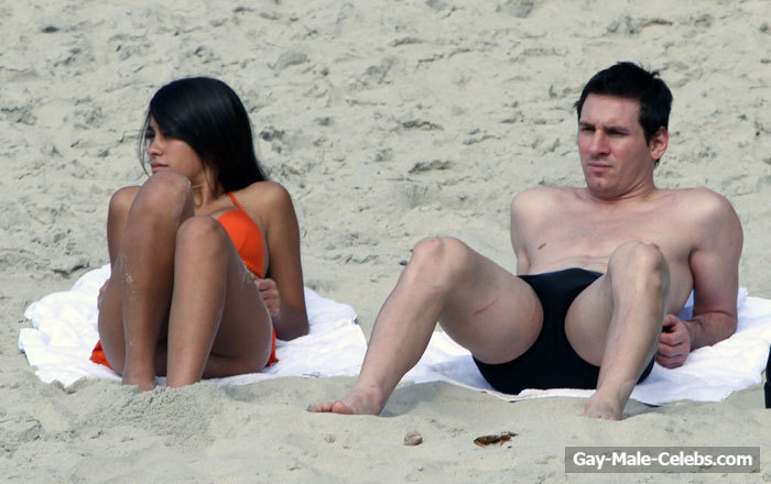 Lionel Messi Bulge and Underwear Photos