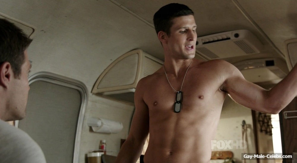 Parker Young Shows Off His ABS and Flashing Bare Butt