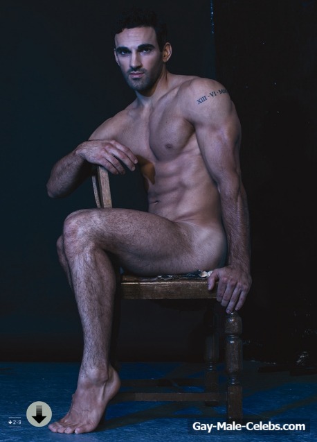 Davood Ghadami Posing Totally Naked