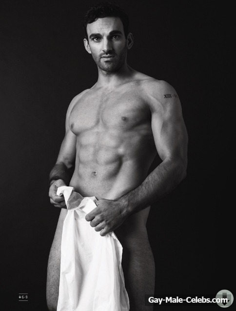 Davood Ghadami Posing Totally Naked