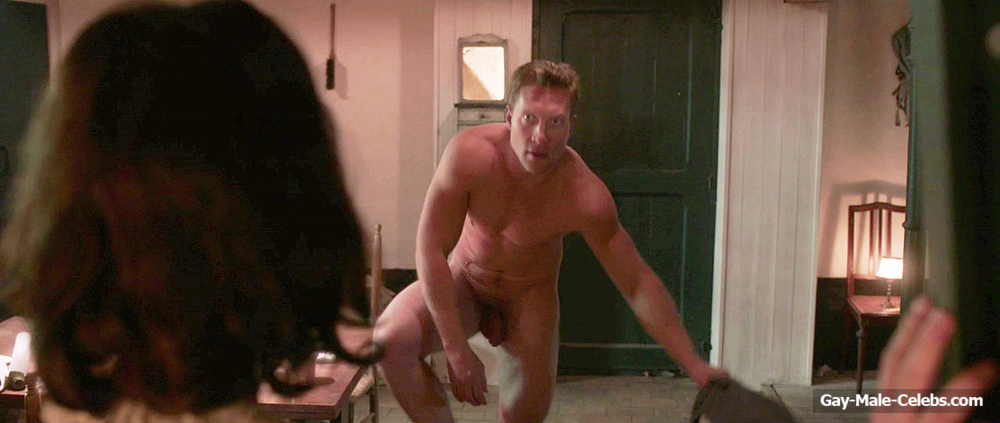 Jai Courtney Frontal Nude In The Exception