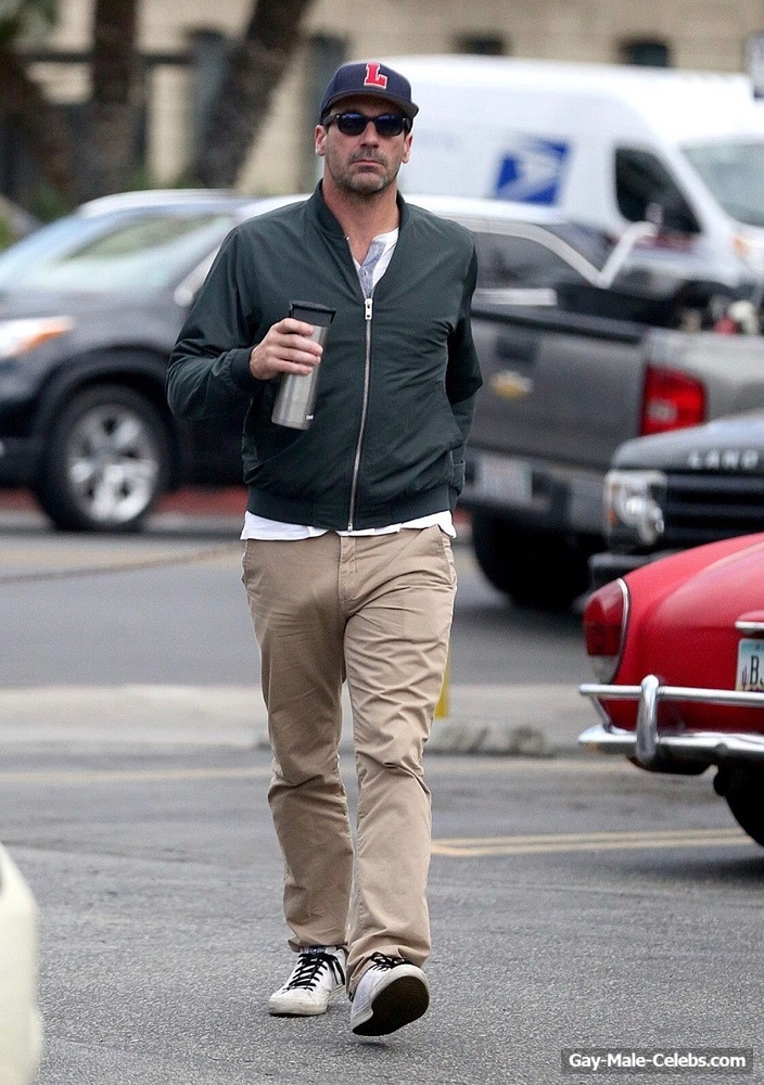 Jon Hamm Paparazzi Huge Bulge Photos