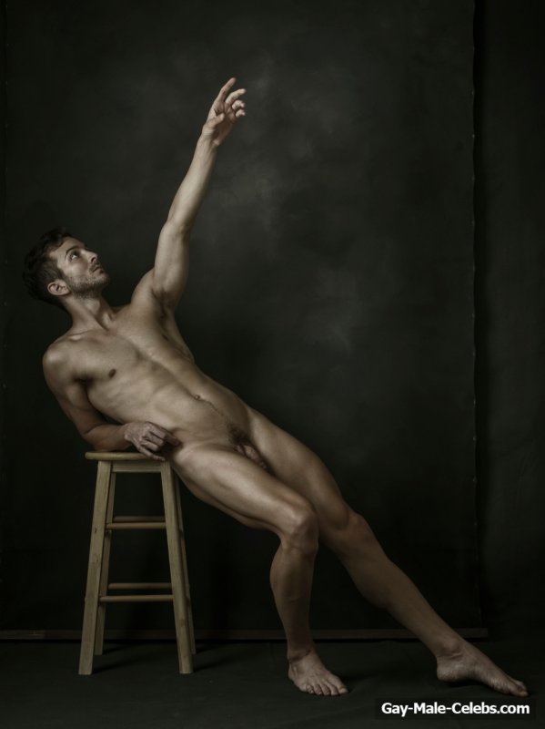 Male Model Matt Eldracher Completely Naked Photoshoot