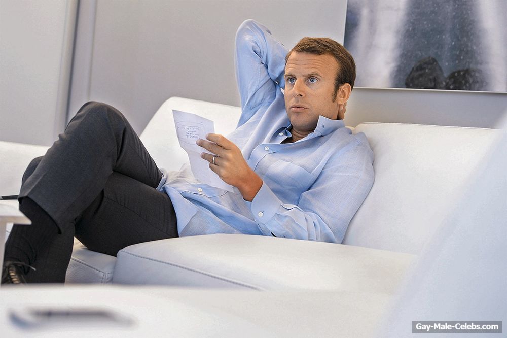 Emmanuel Macron Paparazzi Sexy Photos