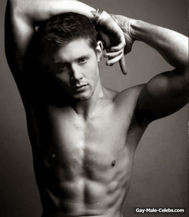 Actor Jensen Ackles Exposing His Erect Penis (Fake?)