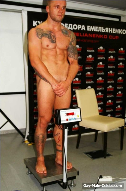 MMA Star Tomas Kuzela Completely Nude Photos