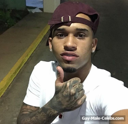 Bryant Myers Shows Off Huge Bulge In A Tight Underwear