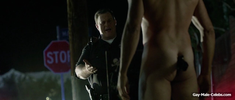 Bruce Willis Nude And Gets Gun In His Tight Ass In The Once Upon A Time In Venice