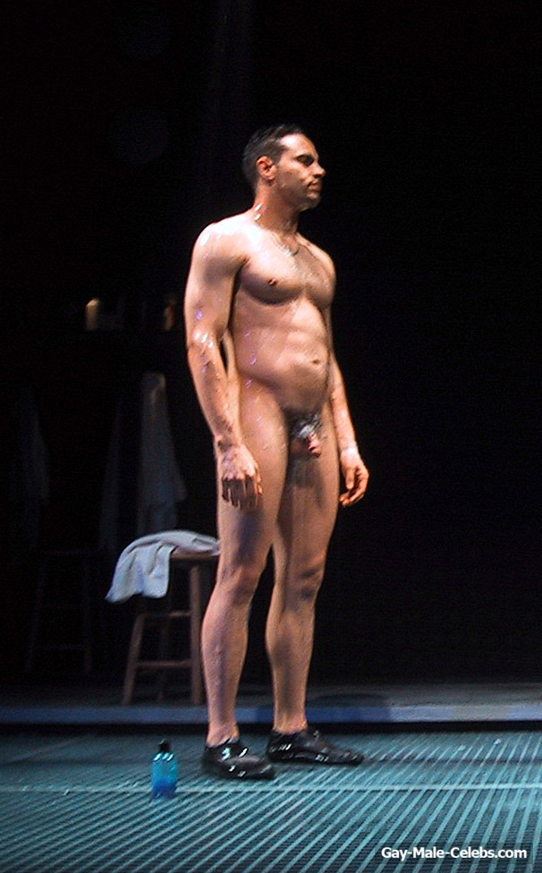 Actor Daniel Sunjata Frontal Nude On A Stage.