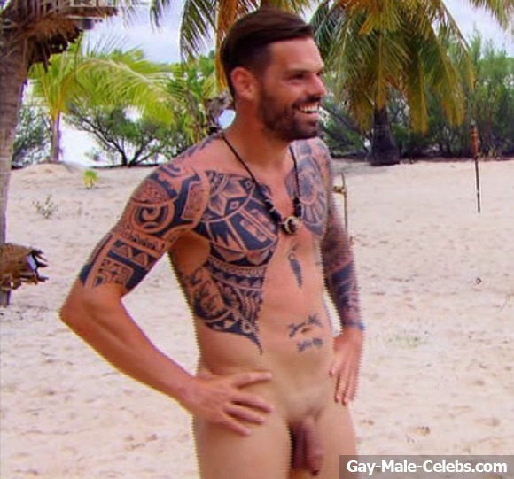 Daniel Koellerer Frontal Nude During TV Show - Gay-Male-Celebs.com.