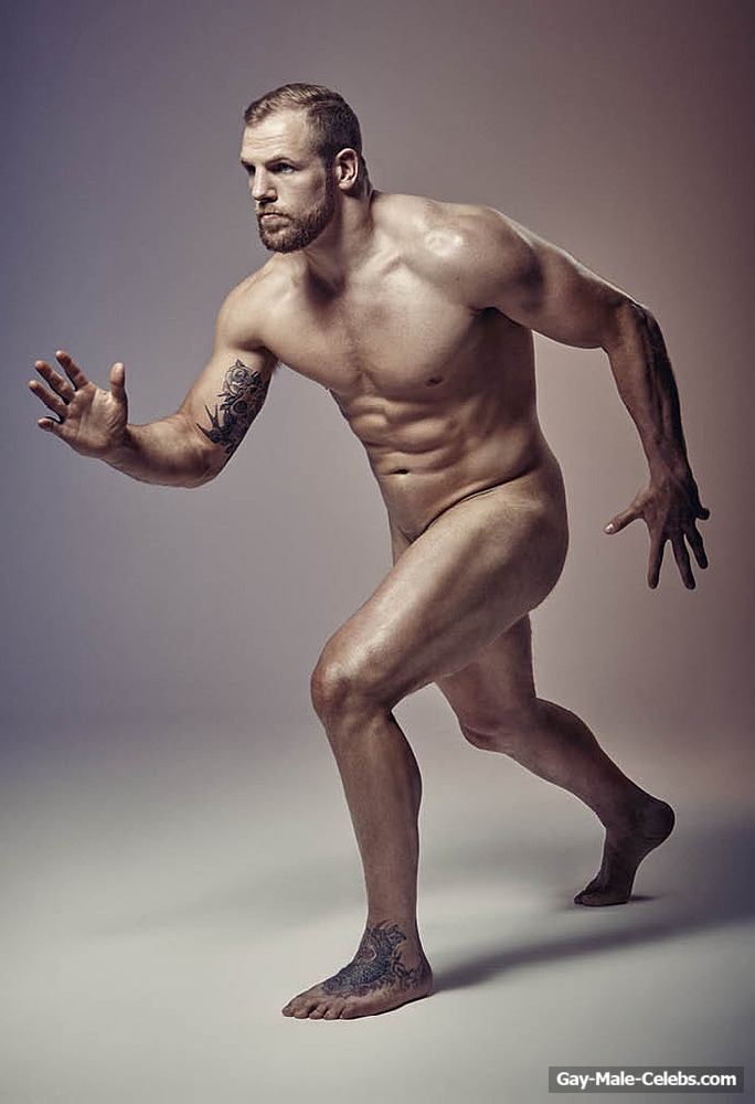 James Haskell Totally Nude Photoshoot