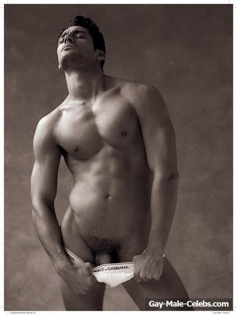British Model David Gandy Frontal Nude And Hot Shots