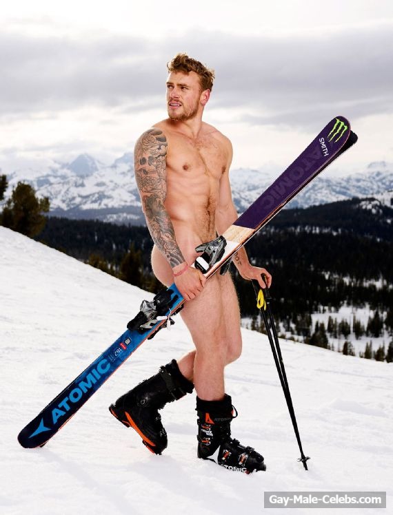 Gus Kenworthy Posing Totally Naked For ESPN