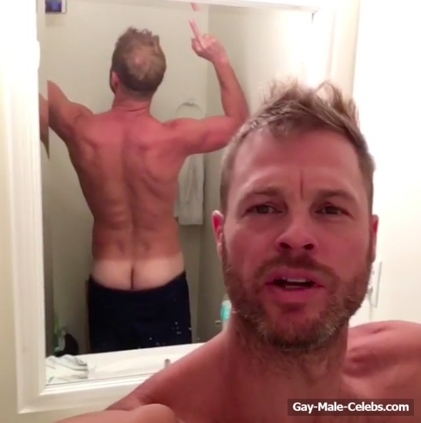 George Stults Nude Ass And Tiny Underwear Selfie Photos