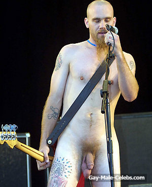 American Singer Nick Oliveri Frontal Nude On Stage