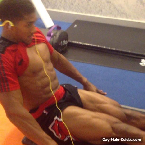 Anthony Joshua Shirtless And Bulge Photos