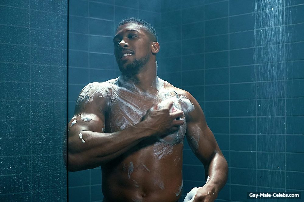 Anthony Joshua Looking Hot Shirtless In A Shower