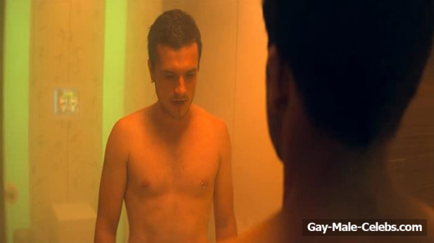 Josh Hutcherson Nude in Future Man S01E12