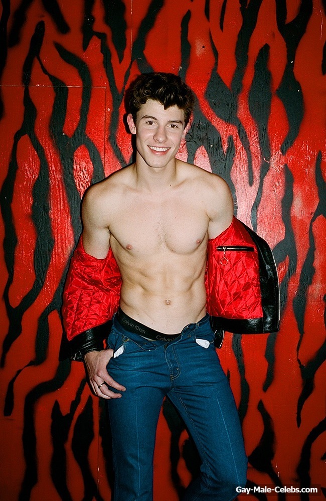 Shawn Mendes Sexy Shirtless Photoshoot