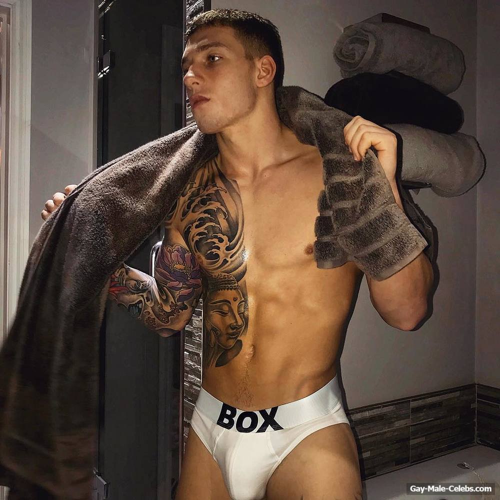 Brandon Myers Sexy For Box Menswear