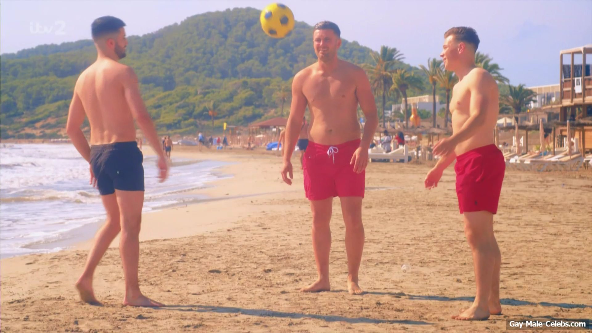 Dan, Ollie, Ash, and Austin Naked From Ibiza Weekender