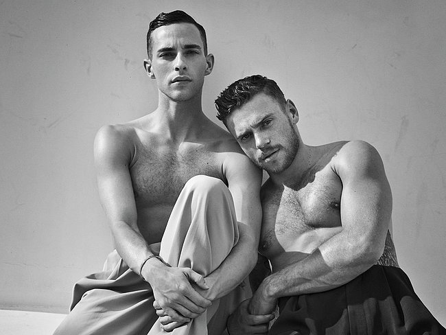 Gus Kenworthy and Adam Rippon Sexy For OUT Magazine - Gay-Male-Celebs.com.