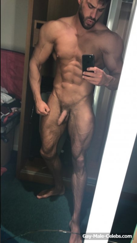 Liam Jolley Shows Off His Asshole Close Up