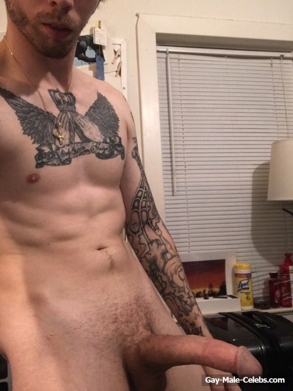 YouTube Star Bryan Silva Shows Off His Huge Cock