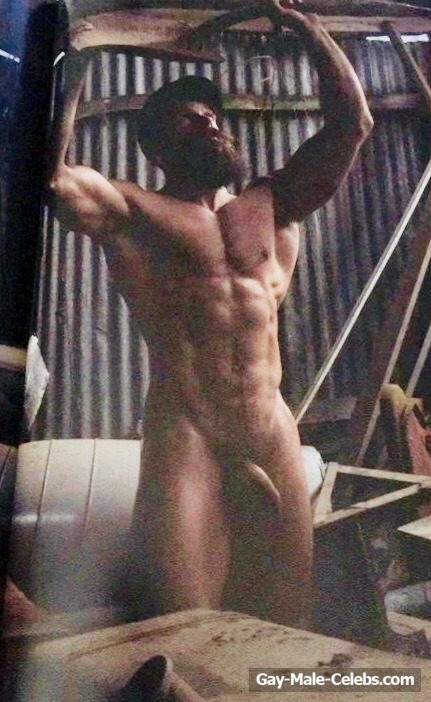 Sport Model Killian Belliard Exposing His Huge Cock