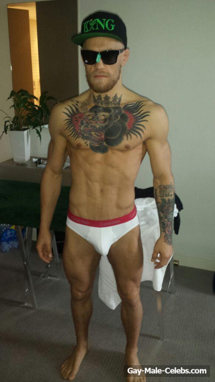 Conor McGregor Hot Underwear Bulge Selfie Photos