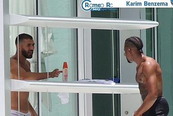 Karim Benzema nude