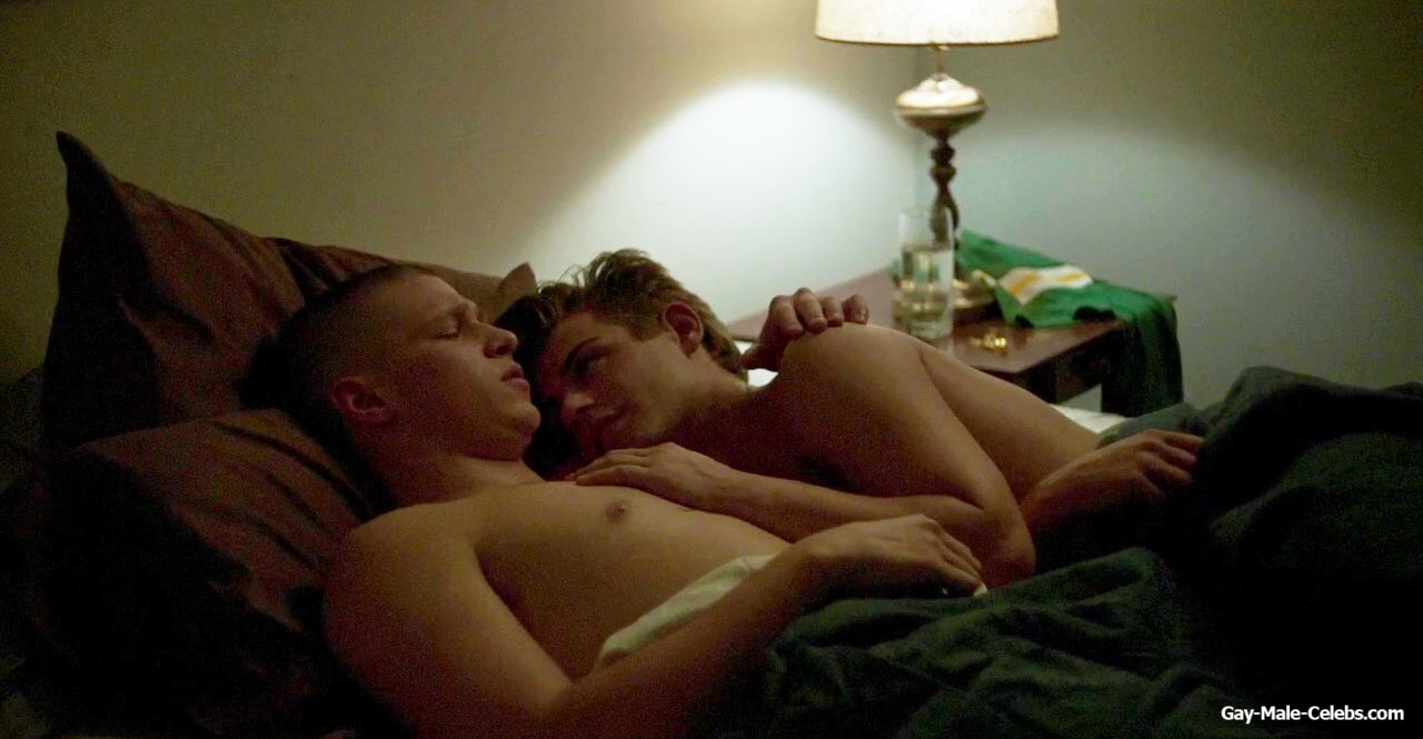 Openly Gay Garrett Clayton &amp; Spencer Lofranco Nude Gay Sex Scene In King Cobra